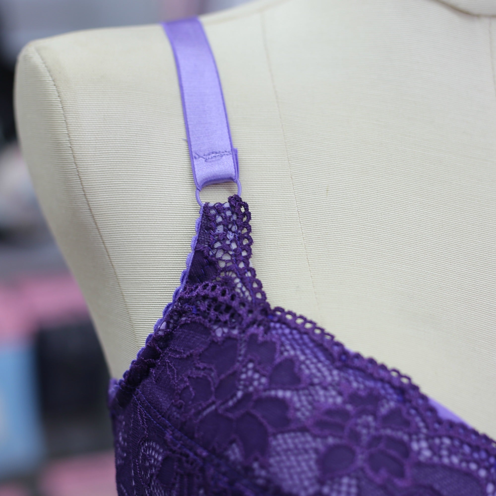 Amethyst Lace Bra Pattern