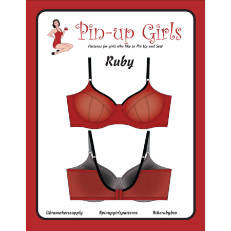 Pin-Up Girls Pattern Ruby Full Band Bra – Bra Makers South Africa