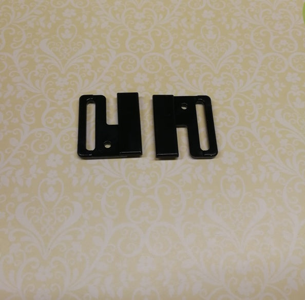 Bikini Clasps 25mm Black