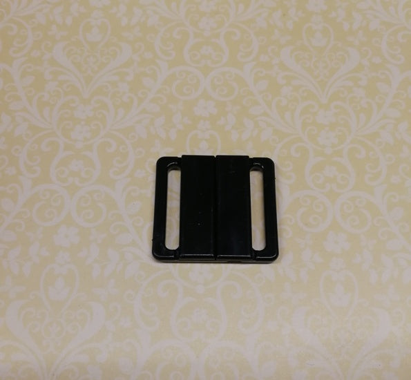 Bikini Clasps 25mm Black
