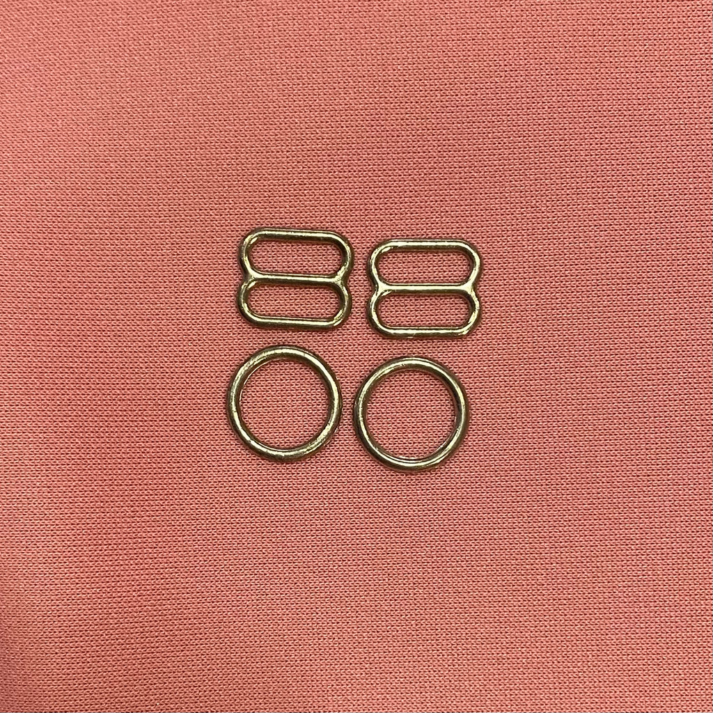 Silver Metal Rings and Sliders Sets