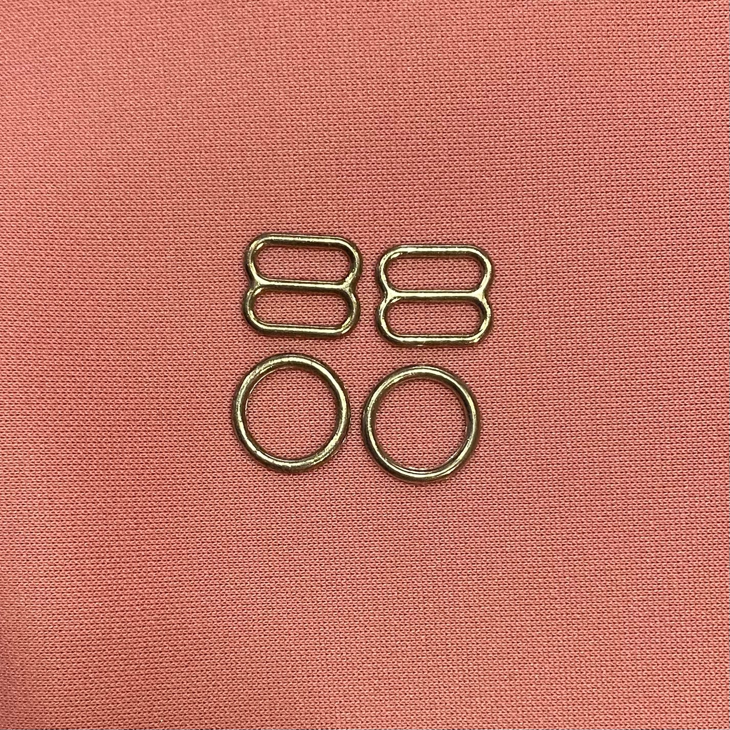 Silver Metal Rings and Sliders Sets