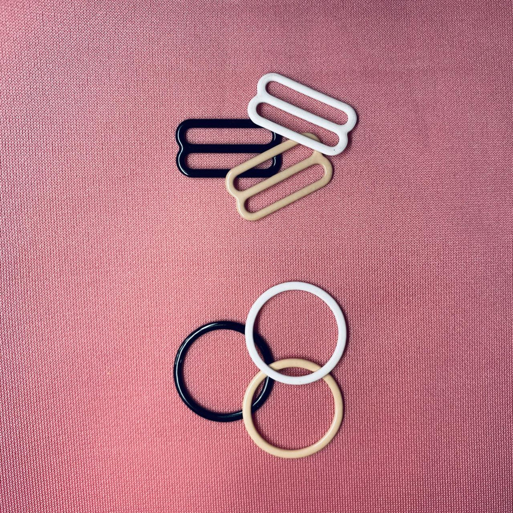 19mm Nylon Coated Rings and Sliders Sets