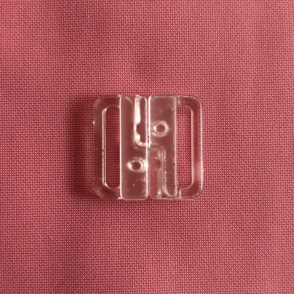 Bikini Clasps 20mm Clear