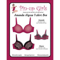 Pin-Up Girls Pattern T-Shirt Foam Cup Bra