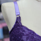 Pin-Up Girls Pattern Amethyst Lace Bra