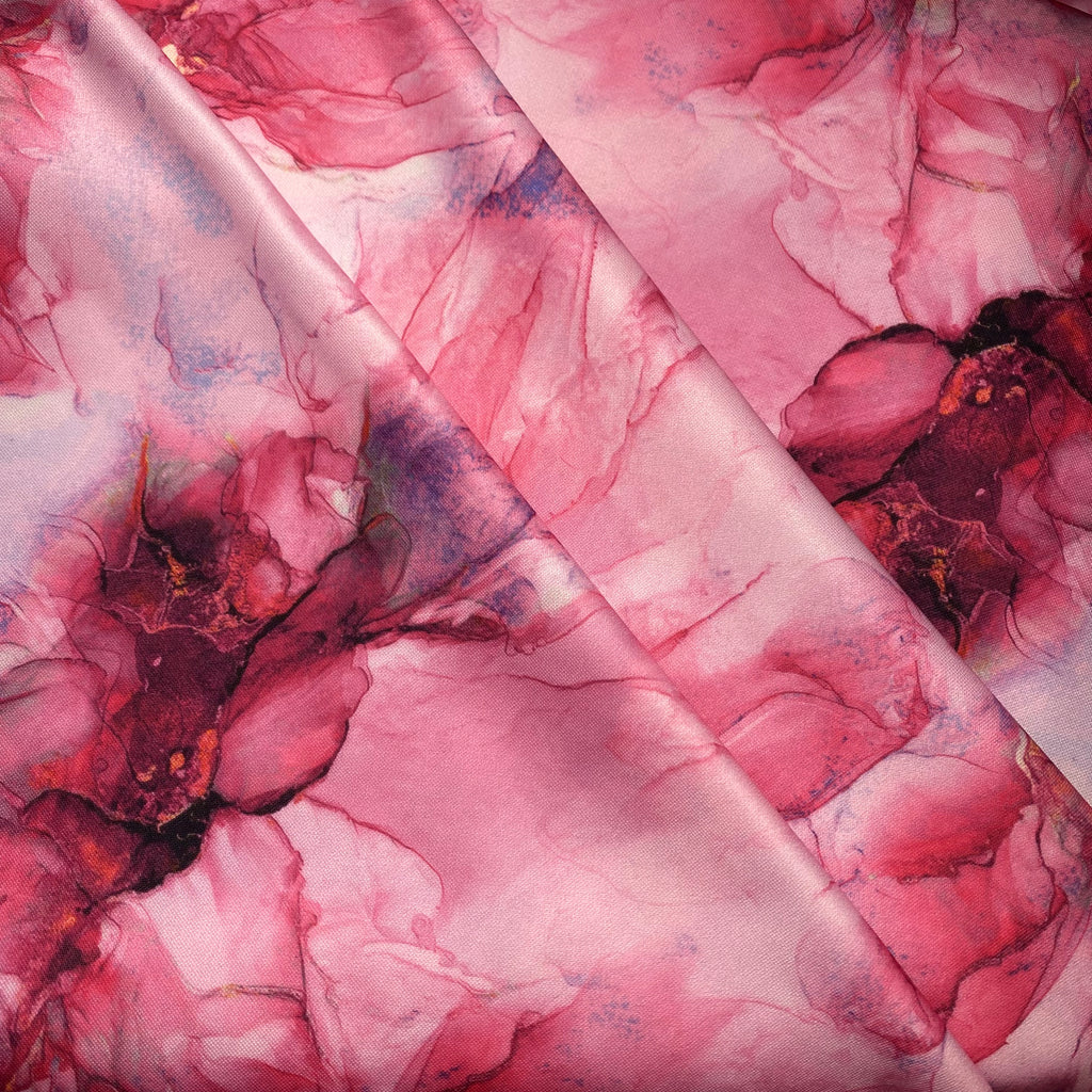 Scuba Baby Pink Abstract