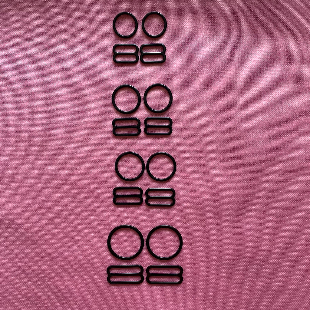 Nylon Coated Rings and Sliders Sets