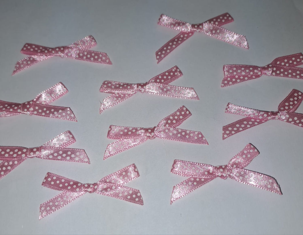 Bows - Pink Polkadots