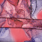 Scuba Cerise Pink Abstract
