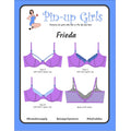 Pin-Up Girls Pattern Frieda Partial Band Bra