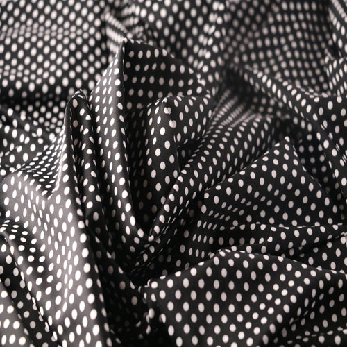 Lycra Black and White Polkadots - Only 2 In Stock! LAST STOCK!!!