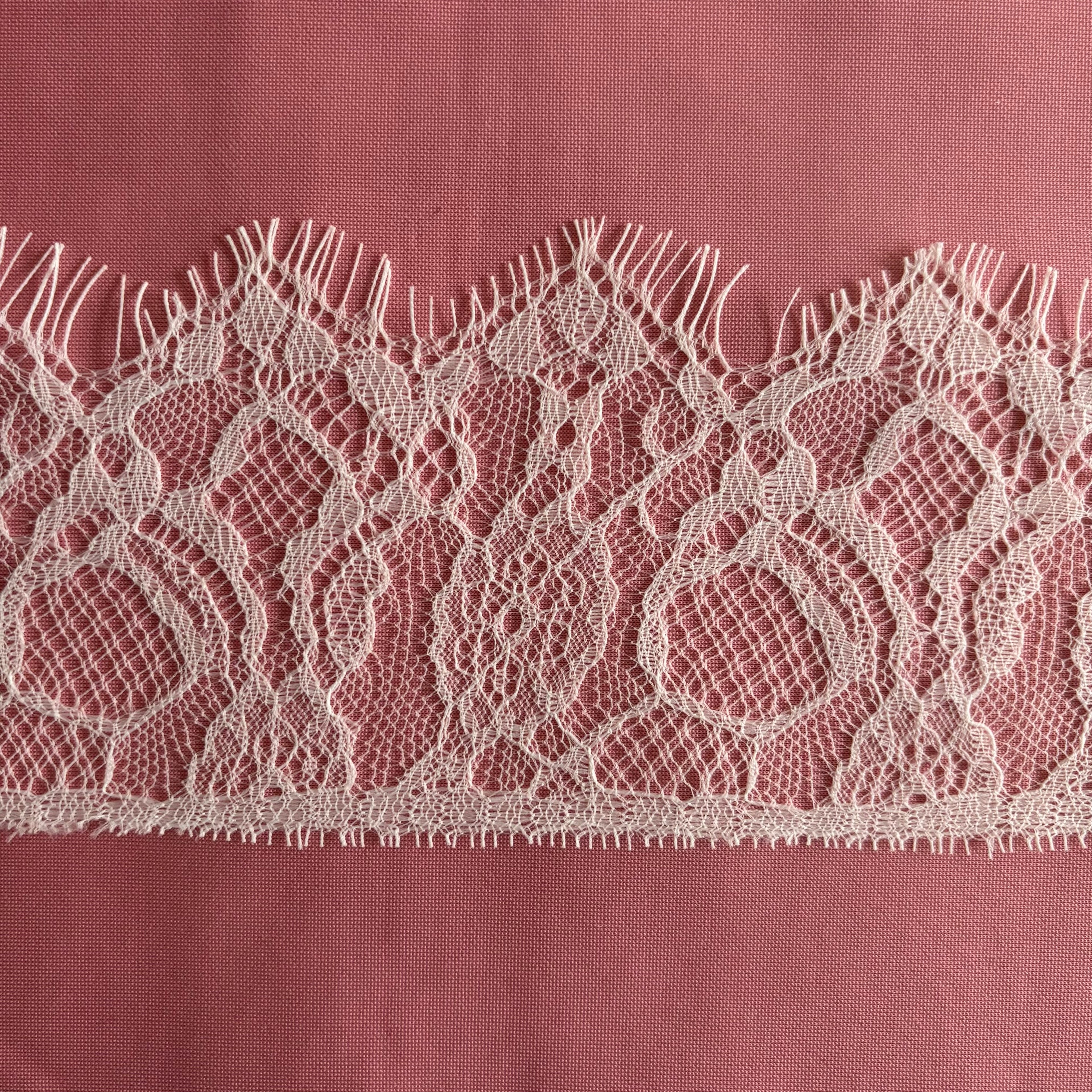 Eyelash Lace White