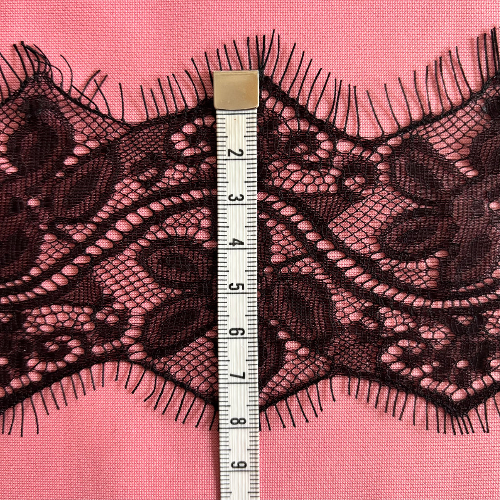 Eyelash Lace Black