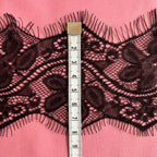 Eyelash Lace Black