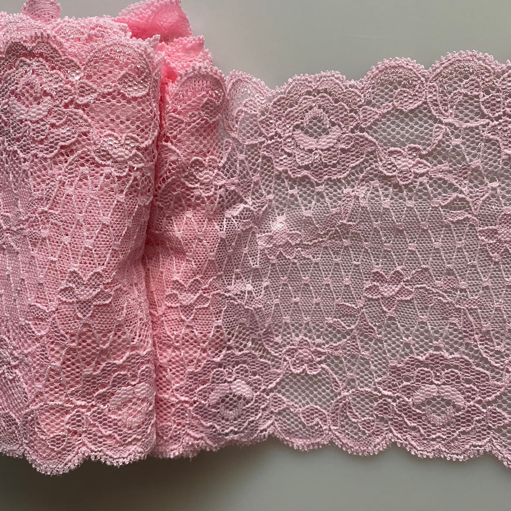Stretch Lace Light Pink