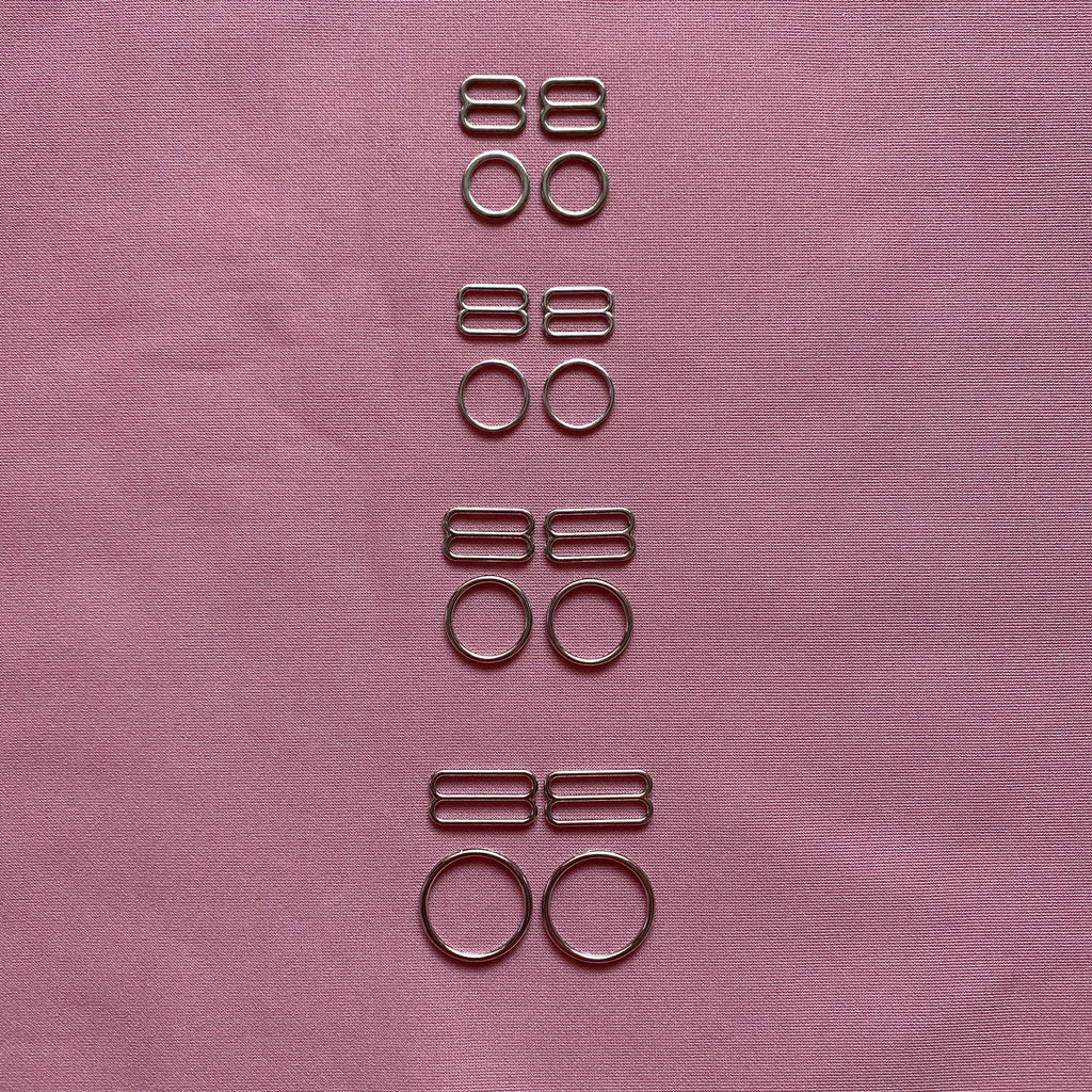 Rings and Sliders Sets Silver