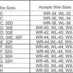 Pin-Up Girls Pattern Sapphire Partial Band Bra