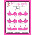 Pin-Up Girls Pattern Sherri Partial Band Front Closing Bra
