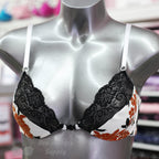 Pin-Up Girls Pattern Sherri Partial Band Front Closing Bra
