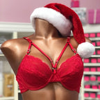 Pin-Up Girls Pattern Sherri Partial Band Front Closing Bra