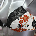 Pin-Up Girls Pattern Sherri Partial Band Front Closing Bra