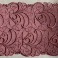 Stretch Lace Swirls Pink