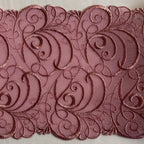 Stretch Lace Swirls Pink