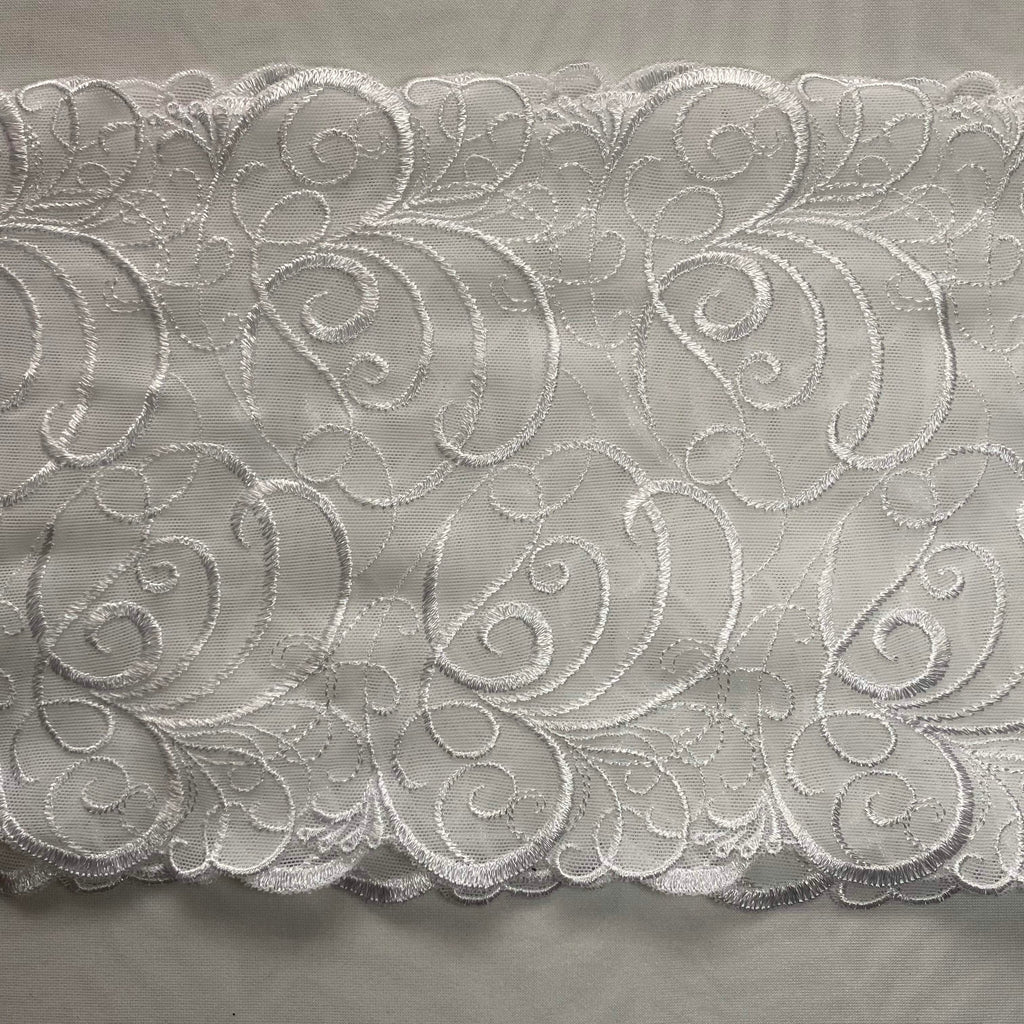 Stretch Lace White 16,5cm