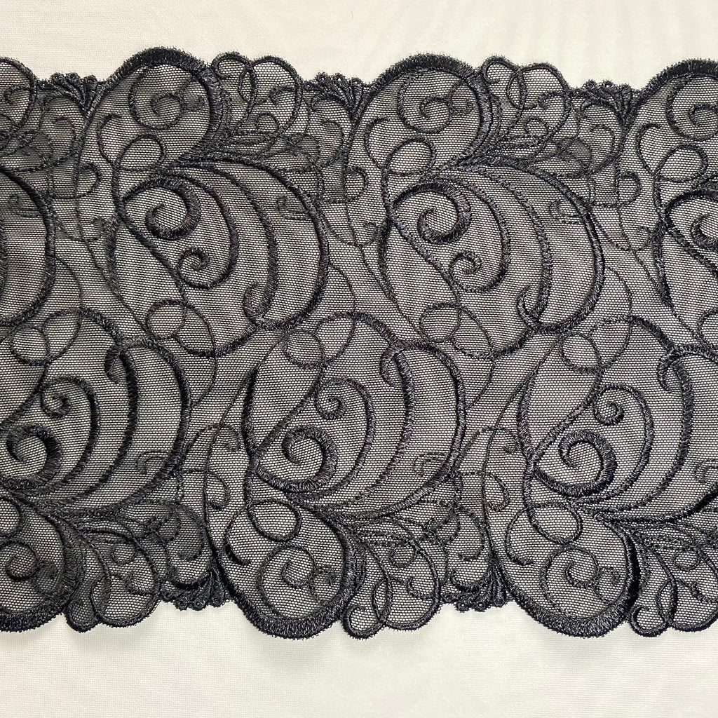 Stretch Lace Black 16,5cm