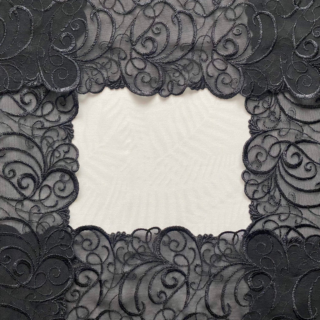 Stretch Lace Black 16,5cm