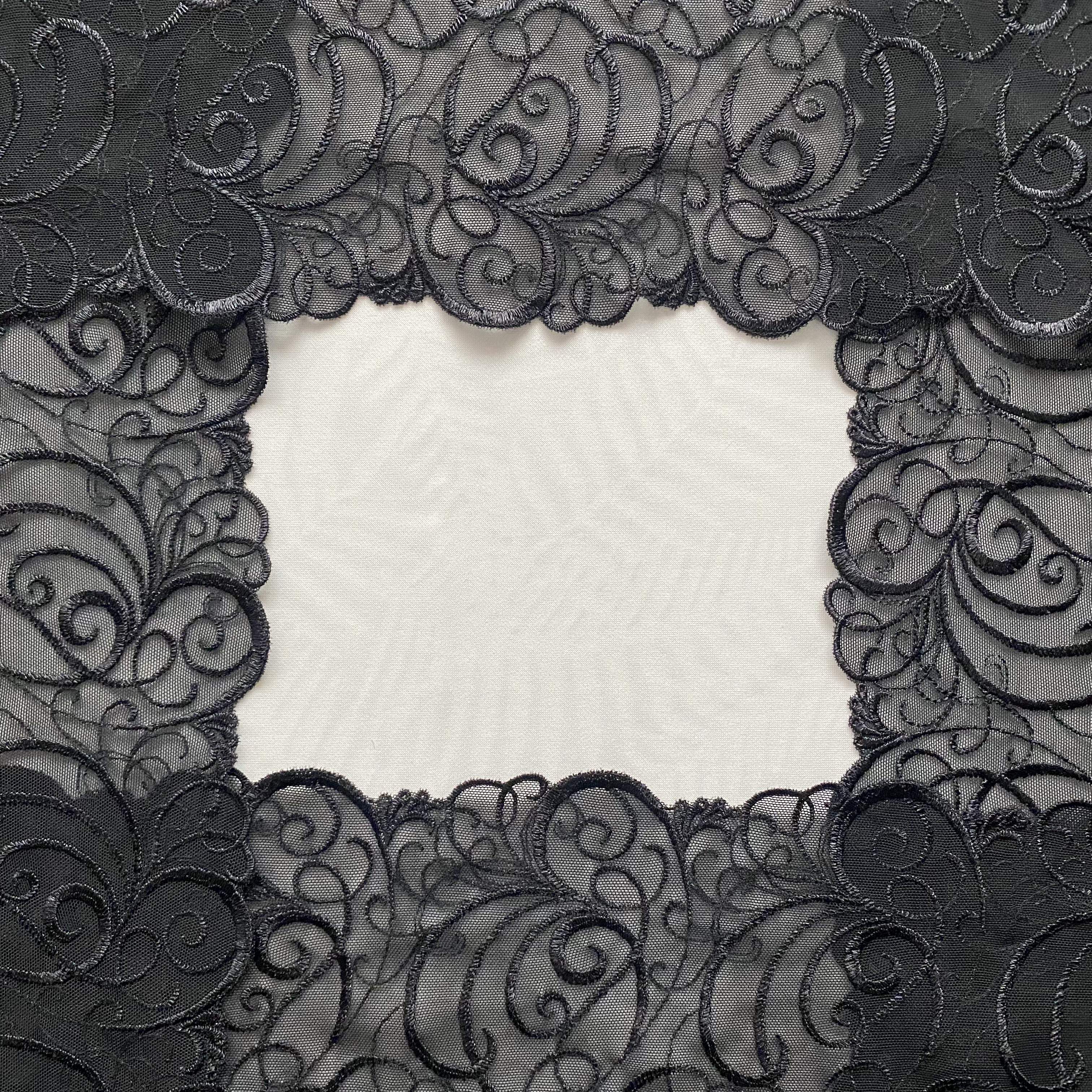 Stretch Lace Black 16,5cm