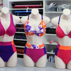 Pin-Up Girls Pattern Three Sisters Bikini