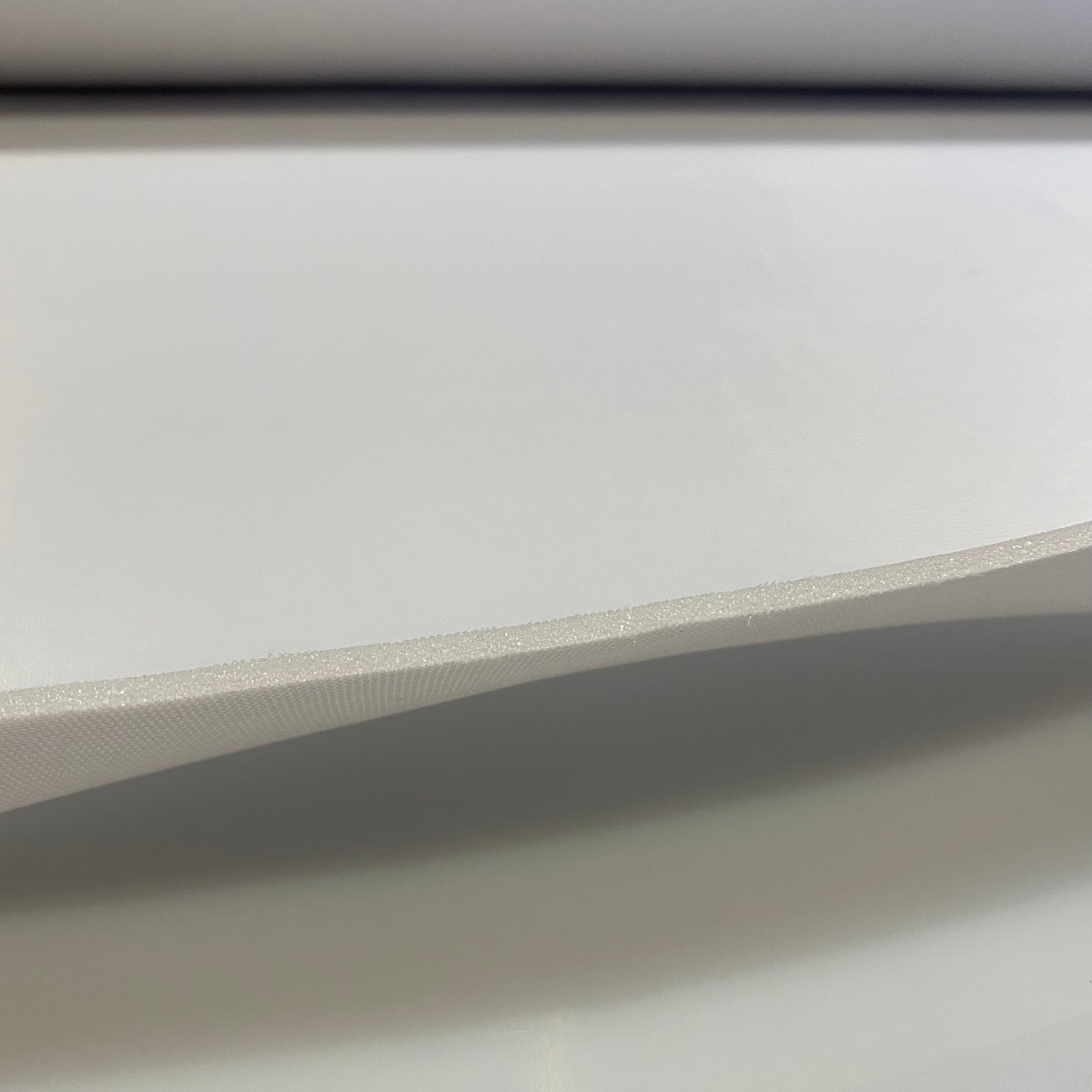 Laminated Foam - Cut and Sew Foam White 3mm
