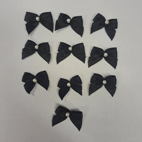 Bows - Black with pearl