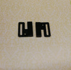 Bikini Clasps 25mm Black