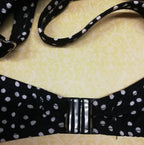 Bikini Clasps 25mm Black