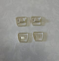 Breastfeeding Clips 16mm Beige