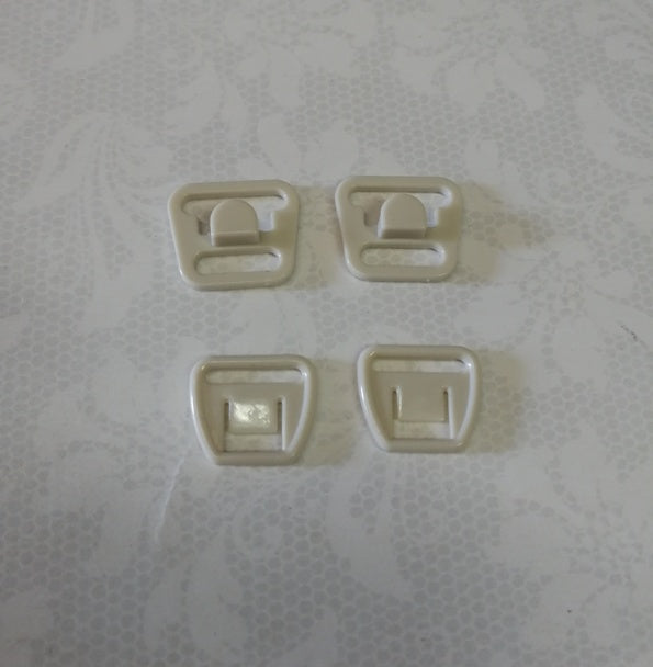 Breastfeeding Clips Beige 16mm
