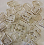Breastfeeding Clips 16mm Beige