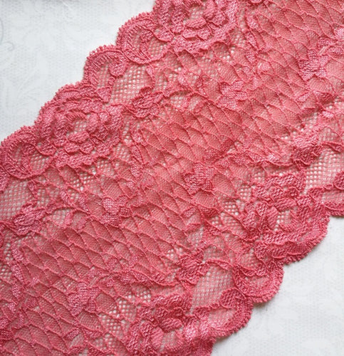Stretch Lace Coral