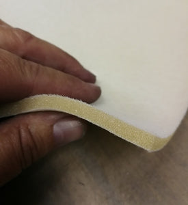 Laminated Foam - Cut and sew foam White