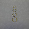 Silver Metal Alloy Rings