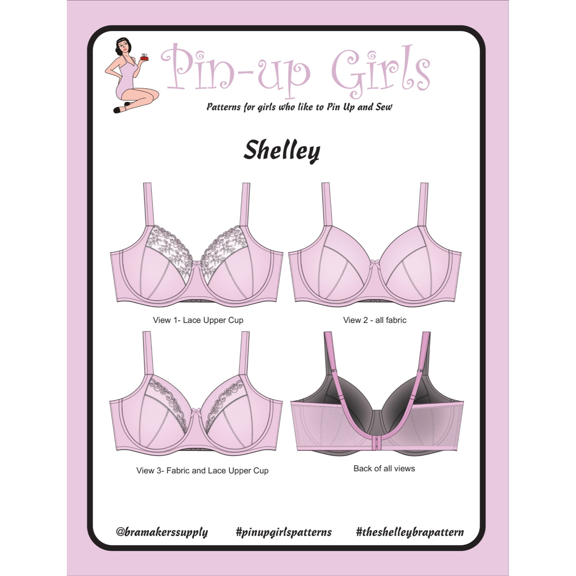 Shelley Full Band Bra Pattern