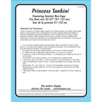 Pin-Up Girls Pattern Princess Tankini Swimsuit