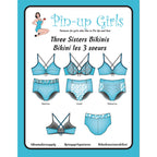 Pin-Up Girls Pattern Three Sisters Bikini