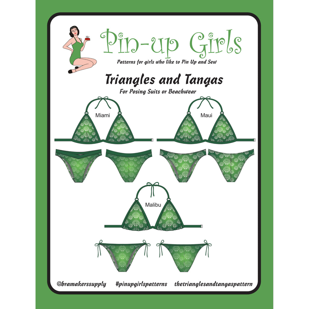 Triangles Tangas Bikini Patterns