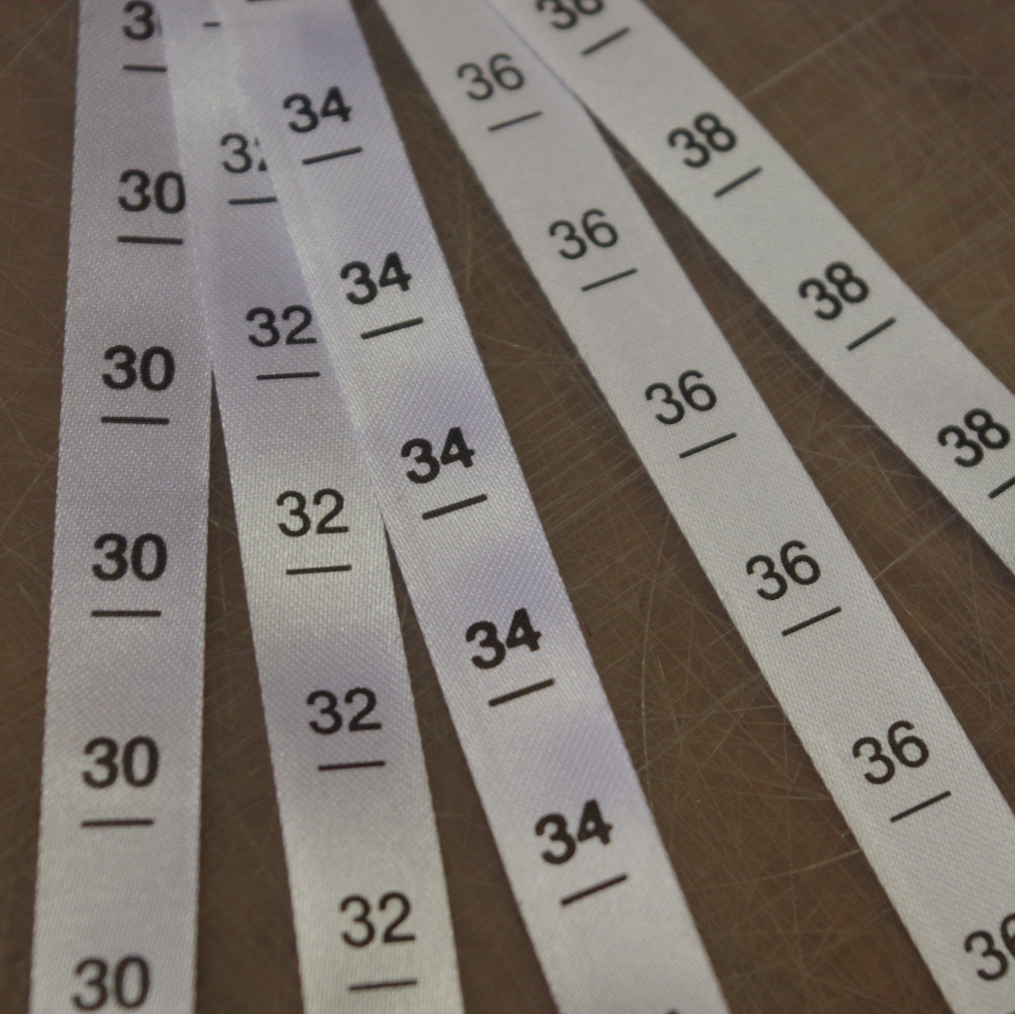 Sizing Labels Band