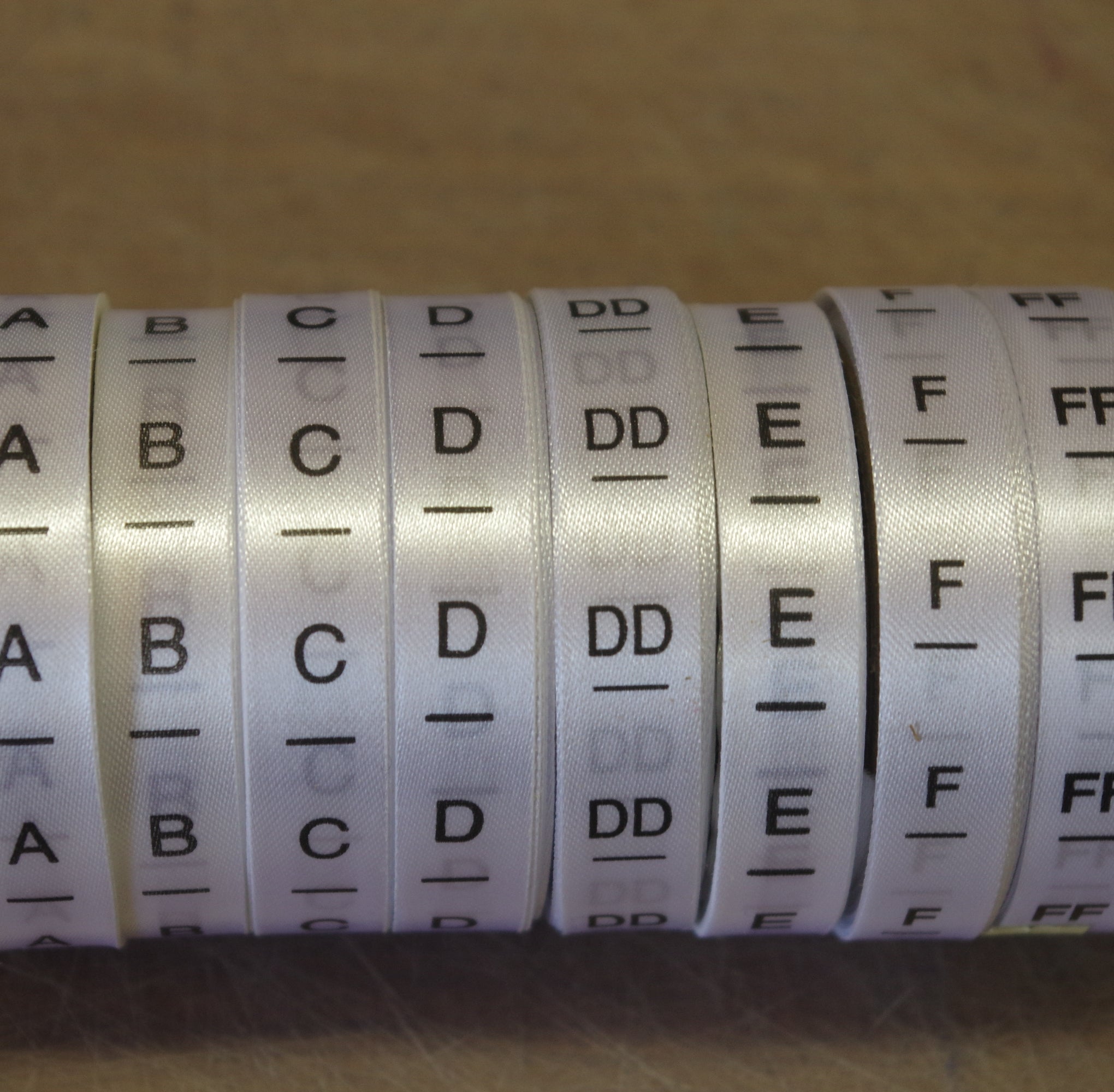 Sizing Labels Cups