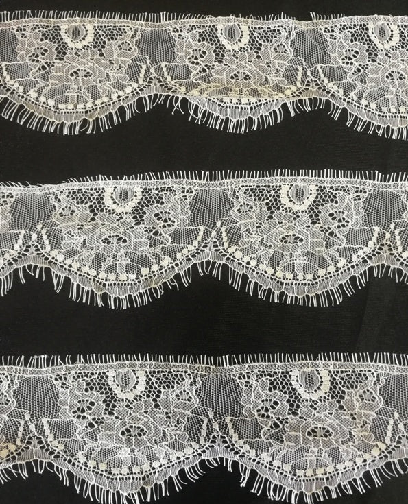 Ivory Eyelash Lace